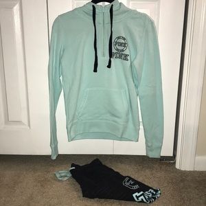 Victoria Secret Jogger and Sweatshirt Set